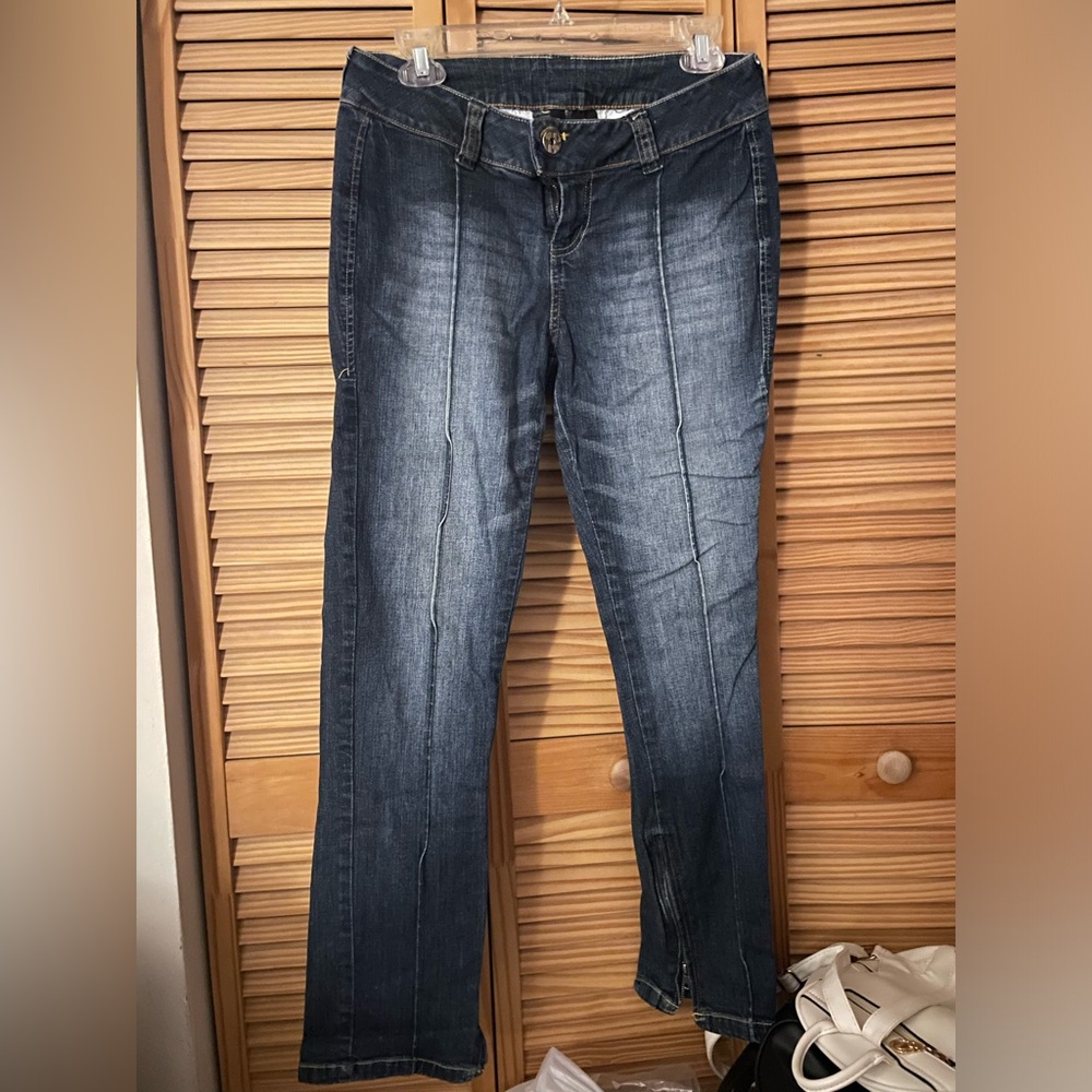 Y2K vintage Mixit dark/navy blue bootcut jeans size 6